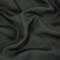 Mineral Black Tropical Wool Blend Dobby Shirting Fabric By the Yard